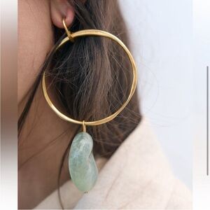 NWT Zara Oversized Resin Hoop Earrings ✨🔥🔥💖💖